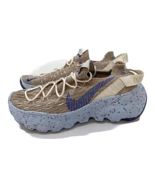 NIKE（ナイキ）NIKE (ナイキ) SPACE HIPPIE 04 スペースヒッピー04 グレー×ブルー サイズ:UK7の古着・服飾アイテム