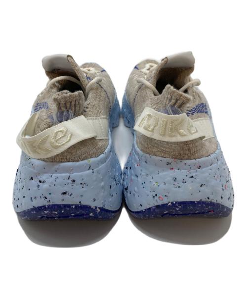 NIKE（ナイキ）NIKE (ナイキ) SPACE HIPPIE 04 スペースヒッピー04 グレー×ブルー サイズ:UK7の古着・服飾アイテム
