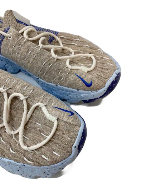 NIKE（ナイキ）NIKE (ナイキ) SPACE HIPPIE 04 スペースヒッピー04 グレー×ブルー サイズ:UK7の古着・服飾アイテム