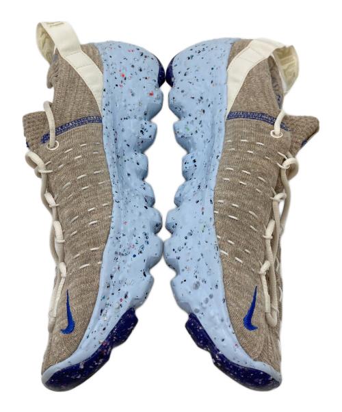 NIKE（ナイキ）NIKE (ナイキ) SPACE HIPPIE 04 スペースヒッピー04 グレー×ブルー サイズ:UK7の古着・服飾アイテム