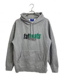 Lafayette×Fat Beats（ラファイエット×ファットビーツ）の古着「「Fat Beats Compilation」 HOODIE パーカー　フーディー」｜グレー