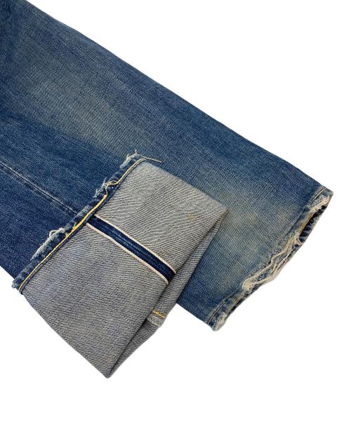 LEVI'S VINTAGE CLOTHING（リーバイス ビンテージ クロージング）LEVI'S VINTAGE CLOTHING (リーバイス ビンテージ クロージング) 1966 復刻 デニムパンツ　5ポケット　BIGE 日本製 ダブルネーム インディゴ サイズ:W32 L36の古着・服飾アイテム