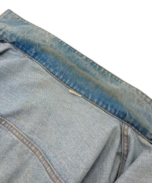 HOUSTON（ヒューストン）HOUSTON (ヒューストン) 80’S 4thデニムジャケット　80年代 スカイブルー サイズ:Lの古着・服飾アイテム