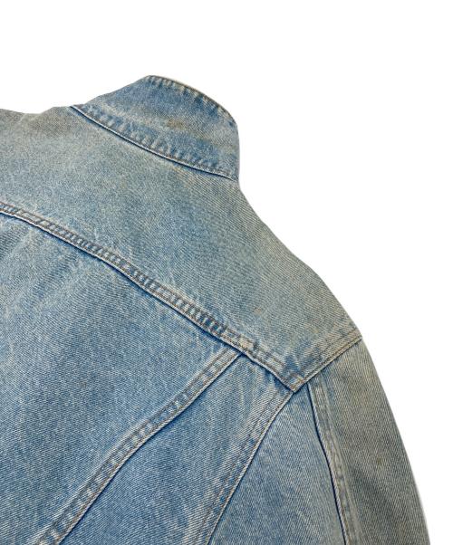 HOUSTON（ヒューストン）HOUSTON (ヒューストン) 80’S 4thデニムジャケット　80年代 スカイブルー サイズ:Lの古着・服飾アイテム