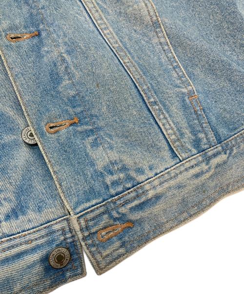 HOUSTON（ヒューストン）HOUSTON (ヒューストン) 80’S 4thデニムジャケット　80年代 スカイブルー サイズ:Lの古着・服飾アイテム