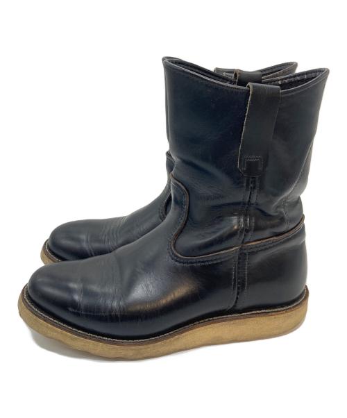 RED WING（レッドウィング）RED WING (レッドウィング) 【OLD】90’S ペコスブーツ　97年 USA製 ブラック サイズ:7.5の古着・服飾アイテム