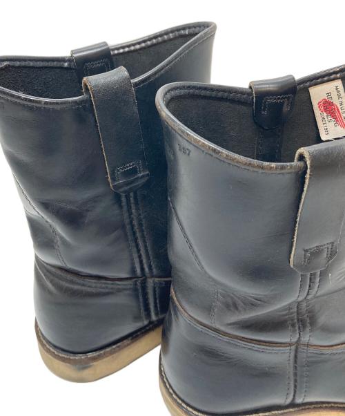 RED WING（レッドウィング）RED WING (レッドウィング) 【OLD】90’S ペコスブーツ　97年 USA製 ブラック サイズ:7.5の古着・服飾アイテム