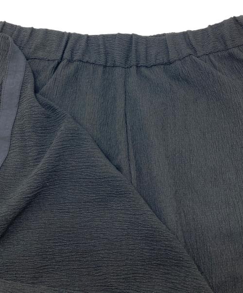 SLOBE IENA（スローブ イエナ）SLOBE IENA (スローブ イエナ) ラップジャージパンツ　デザインパンツ ブラック サイズ:38の古着・服飾アイテム