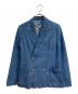 POLO RALPH LAUREN（ポロ・ラルフローレン）の古着「Double-Breasted denim blazer ダブルブレスッドデニムブレザー　デニムジャケット　アウター　ライトアウター」｜ブルー