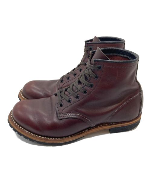 RED WING（レッドウィング）RED WING (レッドウィング) BECKMAN ベックマン ブーツ　ショートブーツ　USA製 VIBRAMソール チェリーレッド サイズ:US 7.5の古着・服飾アイテム