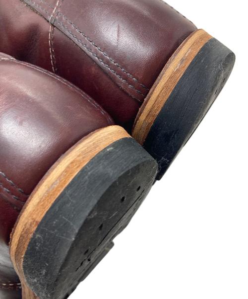 RED WING（レッドウィング）RED WING (レッドウィング) BECKMAN ベックマン ブーツ　ショートブーツ　USA製 VIBRAMソール チェリーレッド サイズ:US 7.5の古着・服飾アイテム
