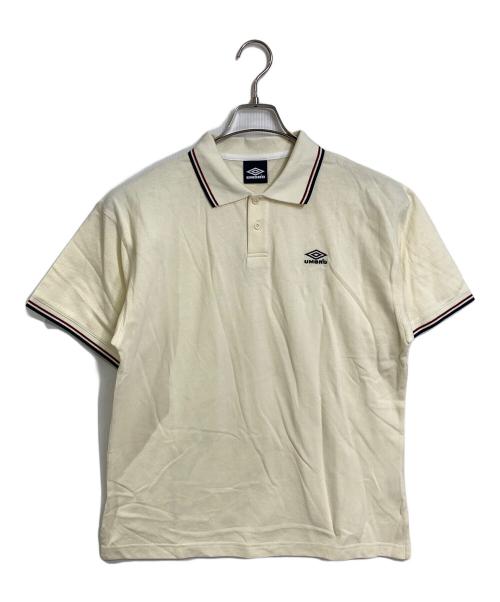 FREAK'S STORE（フリークスストア）FREAK'S STORE (フリークスストア) UMBRO (アンブロ) ポロシャツ　半袖シャツ　ワンポイント刺繍シャツ ホワイト サイズ:FREE 未使用品の古着・服飾アイテム