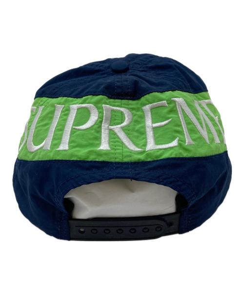 SUPREME（シュプリーム）Supreme (シュプリーム) ナイロンアーク6パネルキャップ　17AW USA製 ネイビー サイズ:実寸参照の古着・服飾アイテム