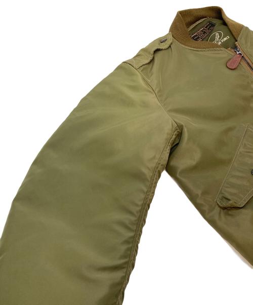 BUZZ RICKSON'S（バズリクソンズ）BUZZ RICKSON'S (バズリクソンズ) L-2 FLIGHT JACKET グリーン サイズ:38の古着・服飾アイテム