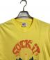 Hanes (ヘインズ) 【古着】90's－00's　Fight Club stock it to me コットンTシャツ イエロー サイズ:M：18000円
