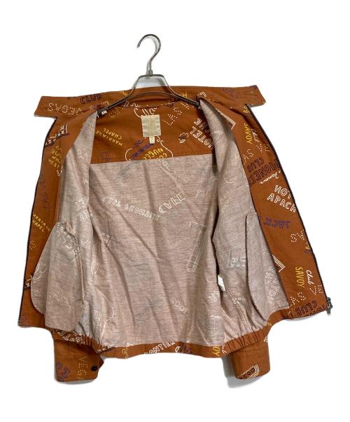 The Stylist Japan（ザスタイリストジャパン）The Stylist Japan (ザスタイリストジャパン) スイングトップ　コットンジャケット　日本製 ブラウン サイズ:Sの古着・服飾アイテム