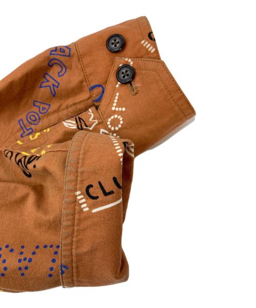 The Stylist Japan（ザスタイリストジャパン）The Stylist Japan (ザスタイリストジャパン) スイングトップ　コットンジャケット　日本製 ブラウン サイズ:Sの古着・服飾アイテム