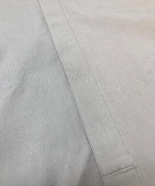 RYU（リュウ）RYU (リュウ) shawl collar shirt　長袖シャツ　コットンシャツ ベージュ サイズ:4の古着・服飾アイテム