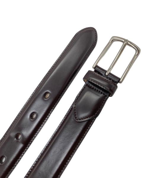 SHIPS（シップス）SHIPS (シップス) レザーベルト ブラウン サイズ:実寸参照の古着・服飾アイテム