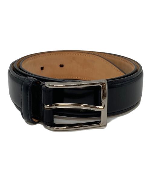 SHIPS（シップス）SHIPS (シップス) レザーベルト ブラック サイズ:実寸参照の古着・服飾アイテム