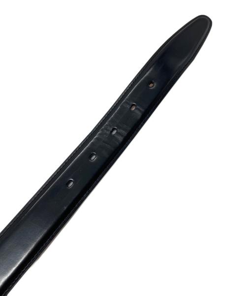 SHIPS（シップス）SHIPS (シップス) レザーベルト ブラック サイズ:実寸参照の古着・服飾アイテム