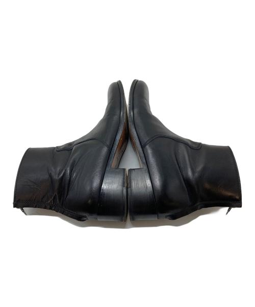 PADRONE（パドローネ）PADRONE (パドローネ) BL BACK ZIP BOOTS バックジップブーツ　ブーツ　ショートブーツ　日本製 ブラック サイズ:41の古着・服飾アイテム