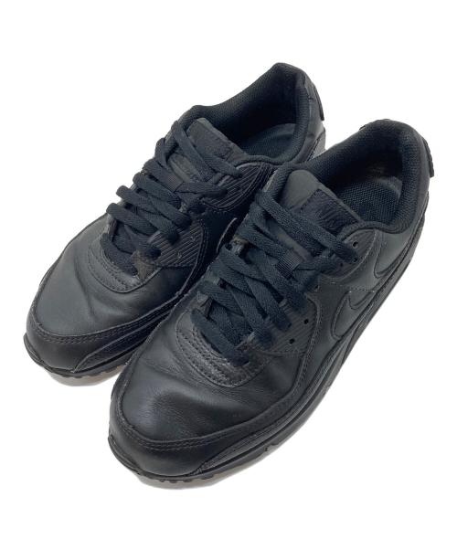 NIKE（ナイキ）NIKE (ナイキ) AIR MAX 90 LTR エアマックス90 ブラック サイズ:US8.5の古着・服飾アイテム
