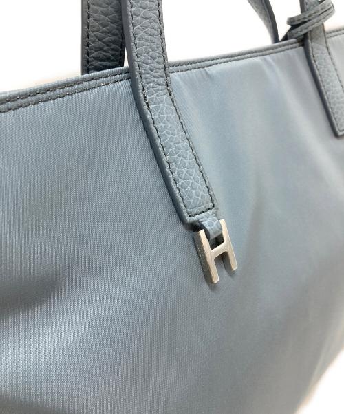 HIROFU（ヒロフ）HIROFU (ヒロフ) 【リベロ】ナイロン トートバッグ M ブルー サイズ:実寸参照の古着・服飾アイテム