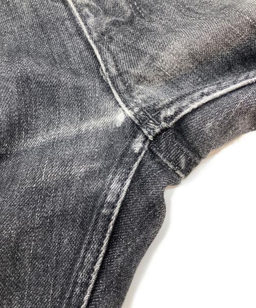 NUMBER (N)INE（ナンバーナイン）NUMBER (N)INE (ナンバーナイン) ペイン デニムパンツ　07AW 本人期　日本製 グレー サイズ:3の古着・服飾アイテム