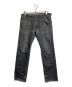 NUMBER (N)INE（ナンバーナイン）の古着「ペイン デニムパンツ　07AW 本人期　日本製」｜グレー