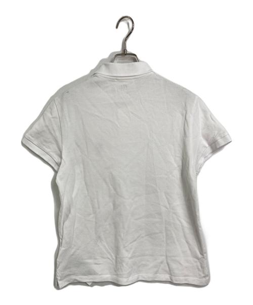 AMI PARIS（アミ パリス）AMI PARIS (アミ パリス) Ami De Coeur ポロシャツ ホワイト サイズ:XSの古着・服飾アイテム