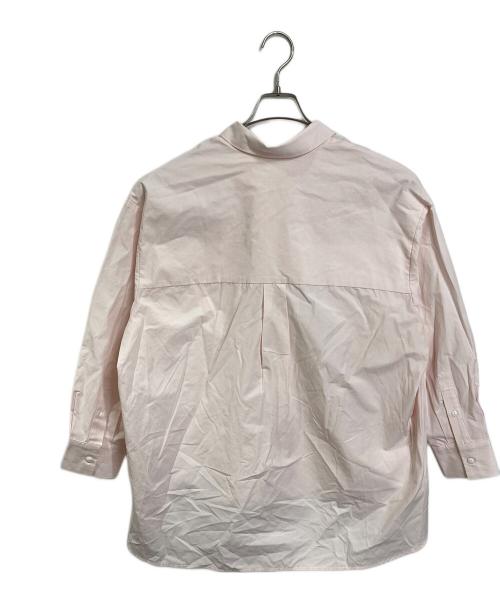 crewre（クルー）crewre (クルー) オーバーサイズコットンシャツ　長袖シャツ ピンク サイズ:2の古着・服飾アイテム
