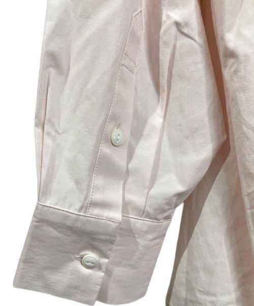 crewre（クルー）crewre (クルー) オーバーサイズコットンシャツ　長袖シャツ ピンク サイズ:2の古着・服飾アイテム