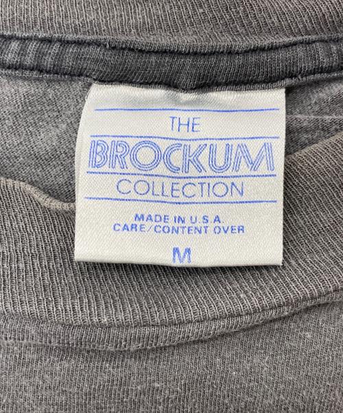 BROCKUM（ブロッカム）BROCKUM (ブロッカム) 【古着】バンドTシャツ　1991コピーライター付　USA製　90年代 グレー サイズ:Mの古着・服飾アイテム