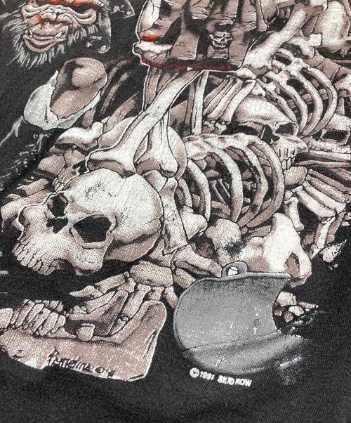 CCT（シーシーティー）CCT (シーシーティー) 【古着】バンドTシャツ　1991-1992 SKID ROW 90年代 ブラック サイズ:Lの古着・服飾アイテム