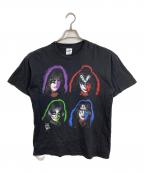 CRONIESクロウニーズ）の古着「【古着】バンドTシャツ　USA製 1996 KISS　90年代」｜ブラック