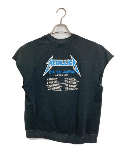 JERZEES（ジャージーズ）JERZEES (ジャージーズ) 【古着】80’S メタリカ バンドTシャツ　1985ツアー ブラック サイズ:L（42−44）の古着・服飾アイテム