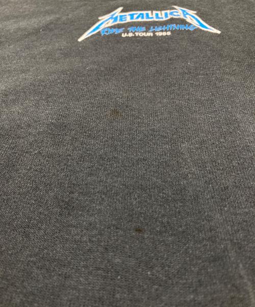 JERZEES（ジャージーズ）JERZEES (ジャージーズ) 【古着】80’S メタリカ バンドTシャツ　1985ツアー ブラック サイズ:L（42−44）の古着・服飾アイテム