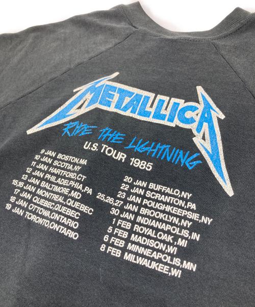 JERZEES（ジャージーズ）JERZEES (ジャージーズ) 【古着】80’S メタリカ バンドTシャツ　1985ツアー ブラック サイズ:L（42−44）の古着・服飾アイテム