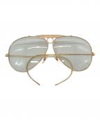 RAY-BANレイバン）の古着「ティアドロップ型ヴィンテ-ジサングラス　B&L ボシュロム社製」｜ゴールド
