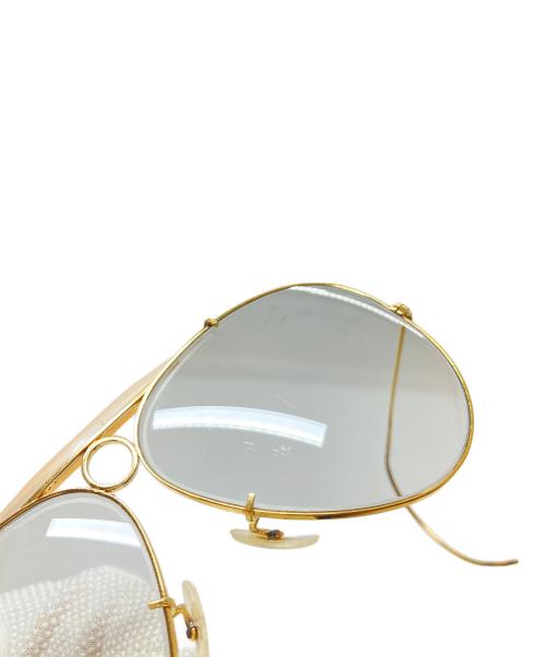 RAY-BAN（レイバン）RAY-BAN (レイバン) ティアドロップ型ヴィンテ-ジサングラス　B&L ボシュロム社製 ゴールド サイズ:実寸参照の古着・服飾アイテム