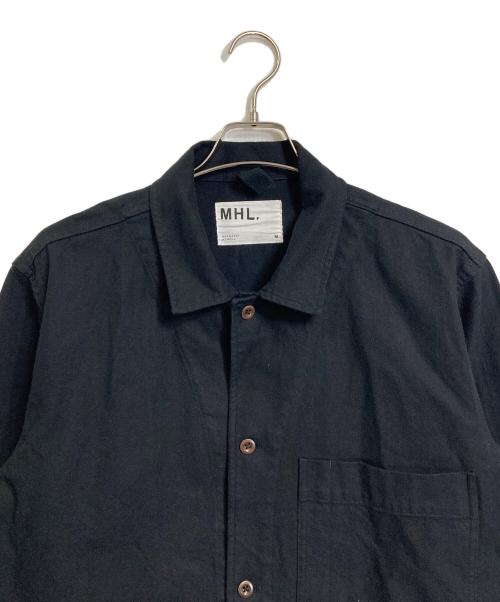 MHL（エムエイチエル）MHL (エムエイチエル) コットン ツイル カバーオール ブラック サイズ:Mの古着・服飾アイテム