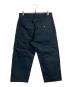 MHL (エムエイチエル) シンチバッグワイドパンツ　コットンパンツ　WORKWEAR COTTON DRILL ブラック サイズ:L：5000円