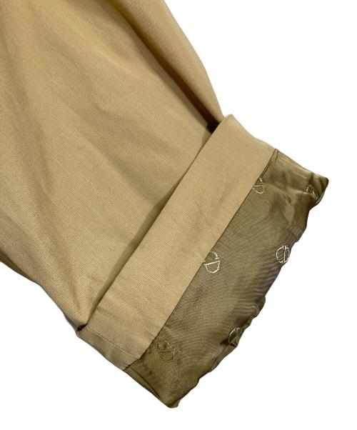 Christian Dior（クリスチャン ディオール）Christian Dior (クリスチャン ディオール) 【古着】GLENEAGLES ツイード ライナー ステンカラー トレンチ コート　80年代 ベージュ サイズ:44Rの古着・服飾アイテム