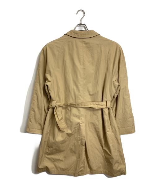 Christian Dior（クリスチャン ディオール）Christian Dior (クリスチャン ディオール) 【古着】GLENEAGLES ツイード ライナー ステンカラー トレンチ コート　80年代 ベージュ サイズ:44Rの古着・服飾アイテム