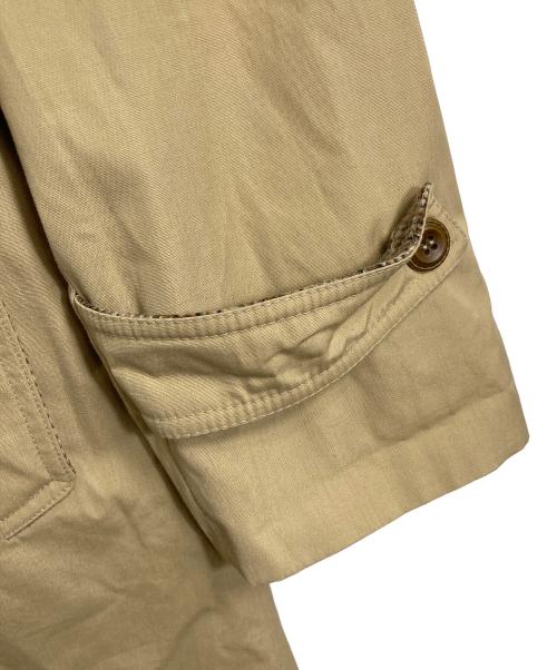 Christian Dior（クリスチャン ディオール）Christian Dior (クリスチャン ディオール) 【古着】GLENEAGLES ツイード ライナー ステンカラー トレンチ コート　80年代 ベージュ サイズ:44Rの古着・服飾アイテム