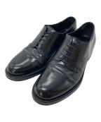 MARNIマルニ）の古着「プレーントゥシューズ　ビジネスシューズ　メンズ靴」｜ブラック