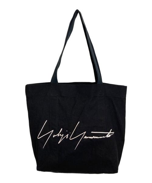 YOHJI YAMAMOTO（ヨウジヤマモト）YOHJI YAMAMOTO (ヨウジヤマモト) トートバッグ ブラックの古着・服飾アイテム