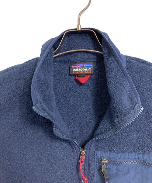 Patagonia（パタゴニア）Patagonia (パタゴニア) シンチラ・ベスト　アウター　ライトアウター　スポーツ　アウトドア ネイビー サイズ:Mの古着・服飾アイテム