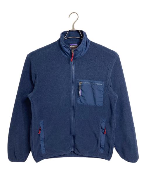 Patagonia（パタゴニア）Patagonia (パタゴニア) シンチラフリースジャケット　アウター　ライトアウター　スポーツ　アウトドア ネイビー サイズ:Mの古着・服飾アイテム